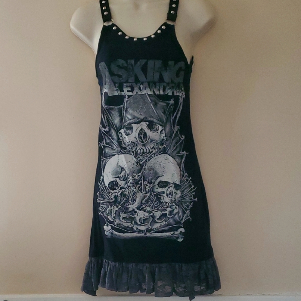 Asking Alexandria band custom dress